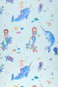 Tapete Pepita Zartblau -Geschaft Tapeten 103301 A Pepita 2880x1440