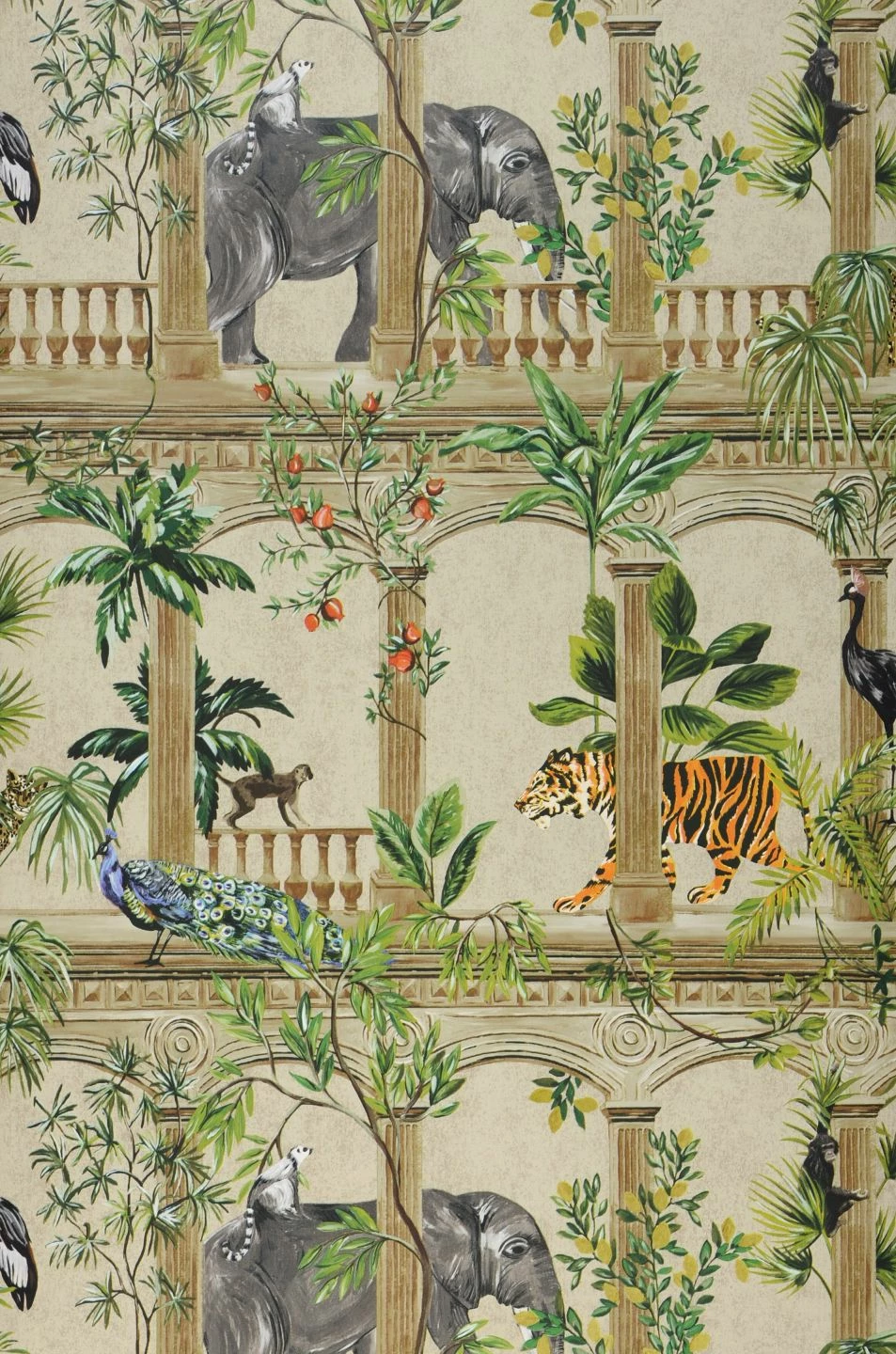 Tapete Lunasa Kieselgrau 4 Tapete Lunasa Kieselgrau – Bild 2