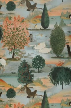 Tapete Giverny Grüntöne -Geschaft Tapeten 104691 A Giverny 2880x1440