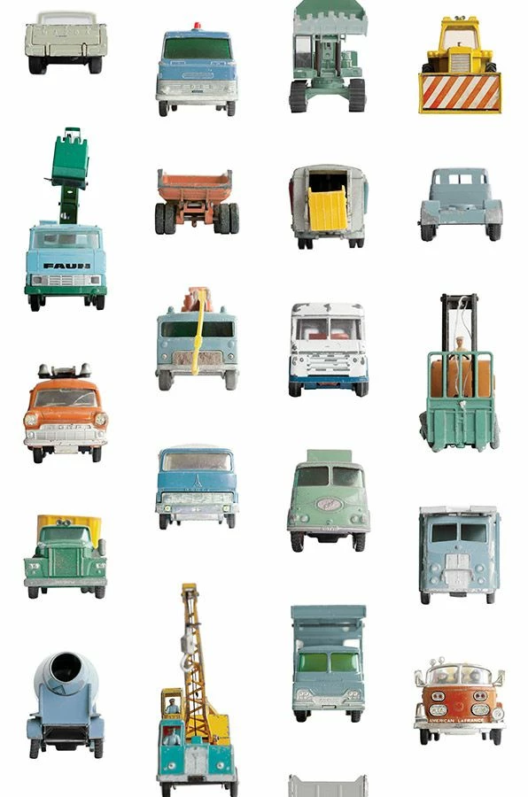 Tapete Work Vehicles Türkis 4 Tapete Work Vehicles Türkis – Bild 2