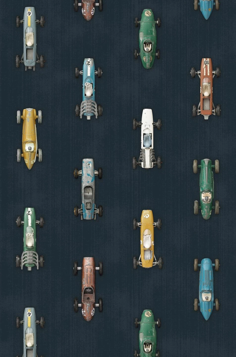 Tapete Race Car 01 Graublau 4 Tapete Race Car 01 Graublau – Bild 2