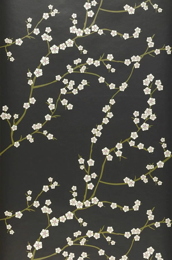 Tapete Kyoto Schwarz 3 Tapete Kyoto Schwarz