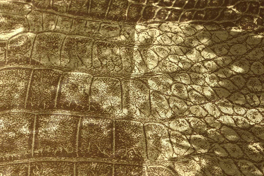 Tapete Rio Crocodillo Braun 5 Tapete Rio Crocodillo Braun – Bild 3