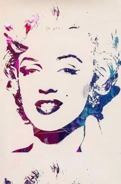 Tapete Andy Warhol - Marilyn Pink Metallic -Geschaft Tapeten 320241 Andy Warhol Marilyn 2880x1440