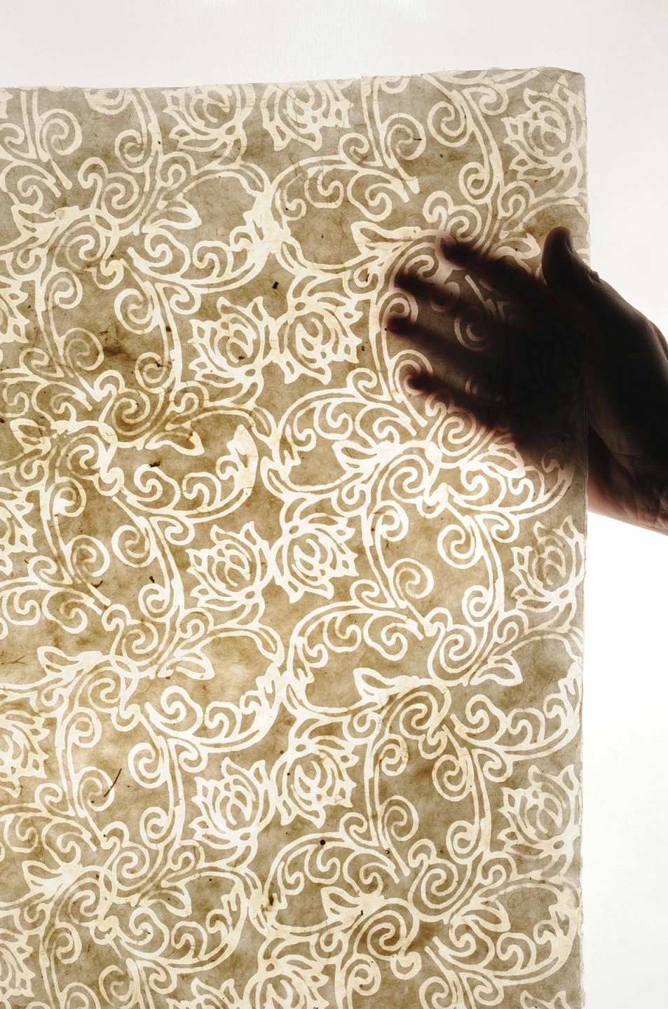 Tapete Laksmi Cremeweiss 6 Tapete Laksmi Cremeweiss – Bild 4