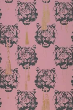 Tapete Coco Tiger Hellrosa 7 Tapete Coco Tiger Hellrosa -Geschaft Tapeten 341114 A Coco Tiger 2880x1440