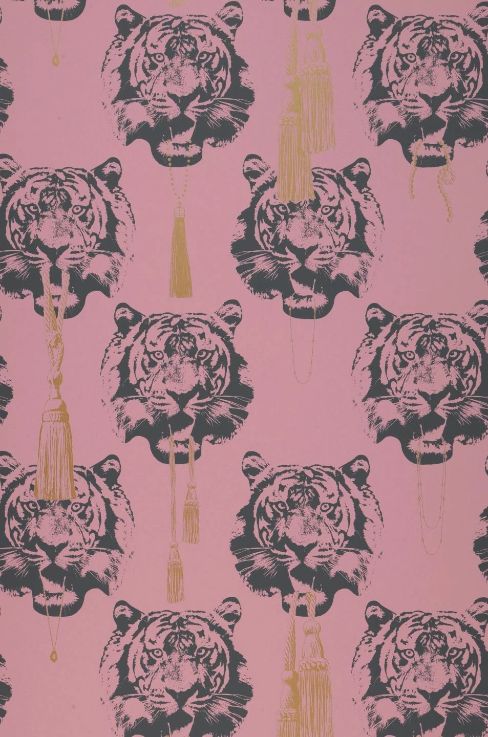 Tapete Coco Tiger Hellrosa 4 Tapete Coco Tiger Hellrosa – Bild 2