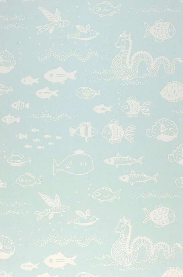 Tapete The Big Blue Pastelltürkis 4 Tapete The Big Blue Pastelltürkis – Bild 2