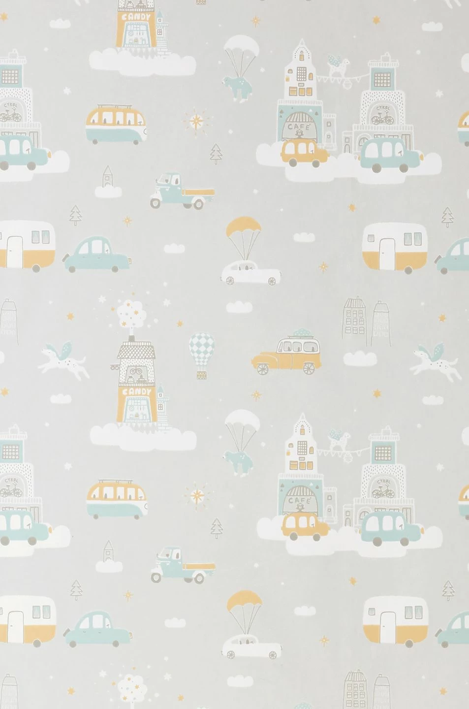 Tapete Above The Clouds Weissgrau 4 Tapete Above The Clouds Weissgrau – Bild 2