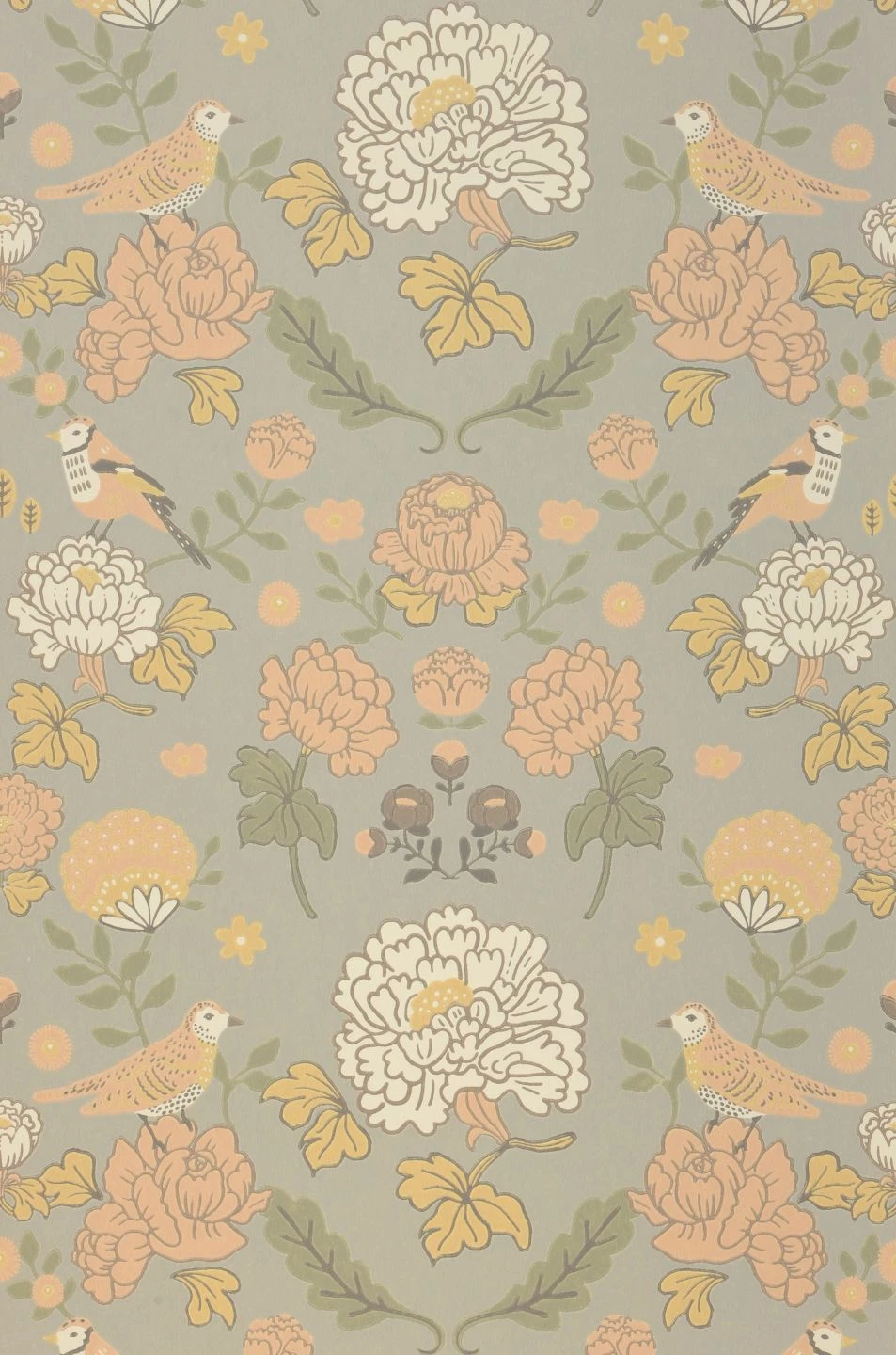 Tapete June Hellgrau 4 Tapete June Hellgrau – Bild 2