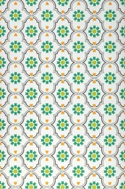 Tapete Efigenia Grün