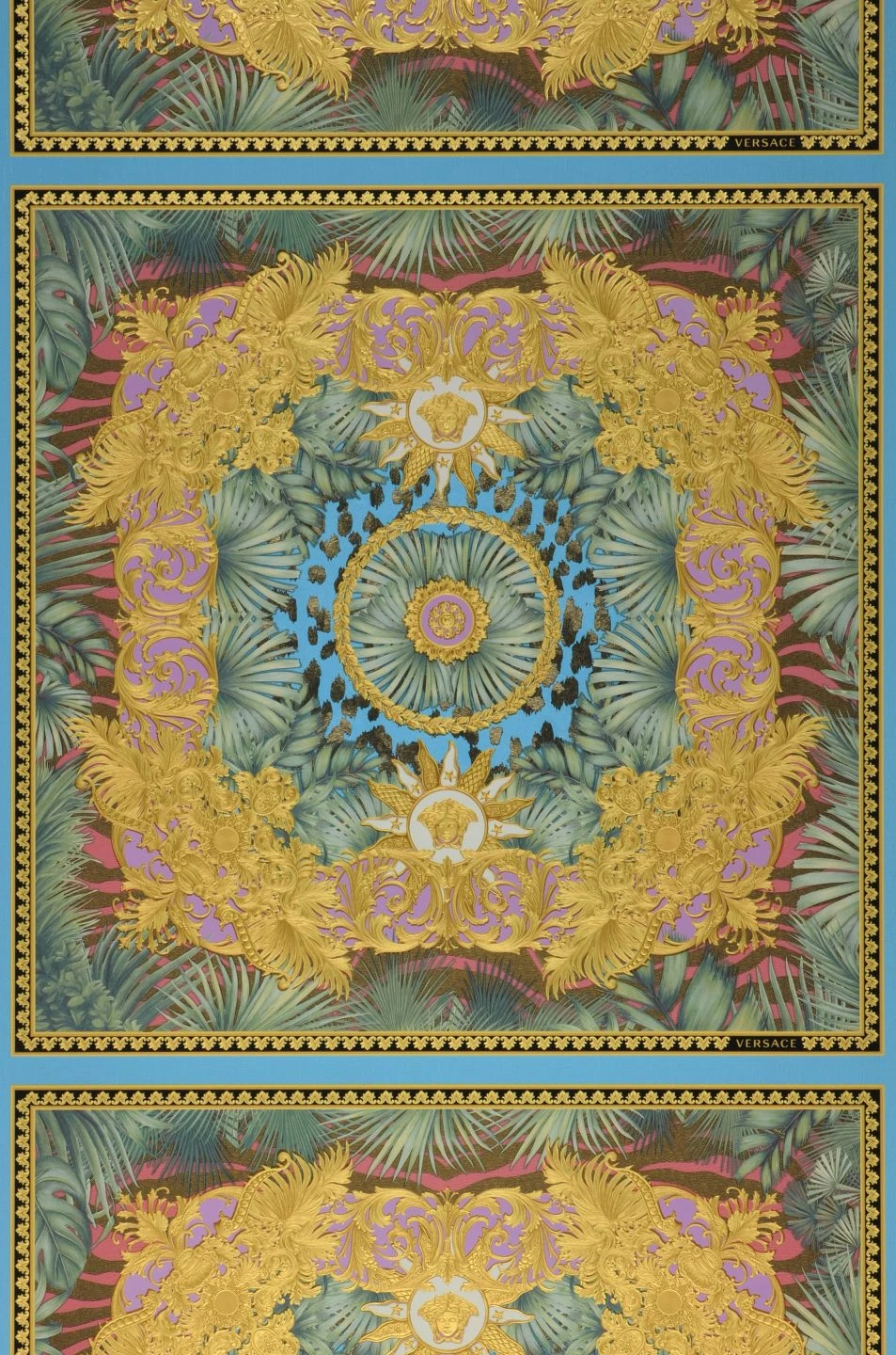 Versace Tapete Hestia Hellblau 4 Versace Tapete Hestia Hellblau – Bild 2