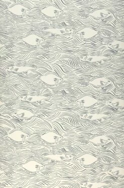 Ferm LIVING Tapete Stream Anthrazit -Geschaft Tapeten 420291 B Stream 2880x1440