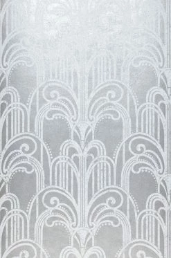 Tapete Emilia Silber