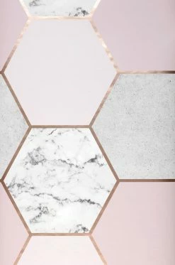 Tapete Novara Hellrosa