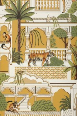 Tapete Plantasia Hellbraunbeige -Geschaft Tapeten 431812 A Plantasia 2880x1440