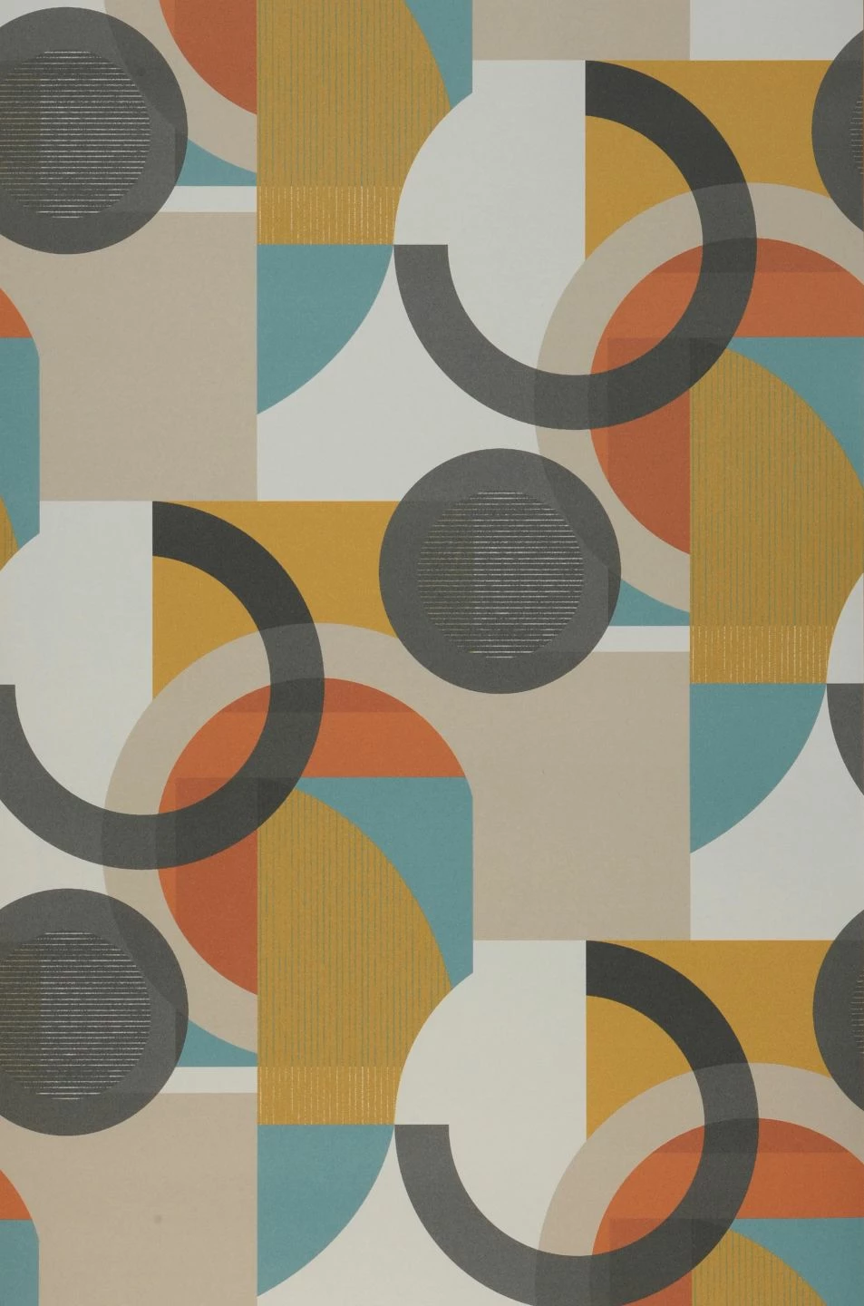 Tapete Ukiyo Ockergelb 4 Tapete Ukiyo Ockergelb – Bild 2