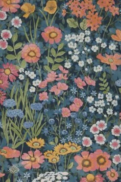 Tapete Dorea Graublau -Geschaft Tapeten 432081 A Dorea 2880x1440