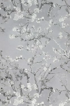 Tapete VanGogh Blossom Hellgrau