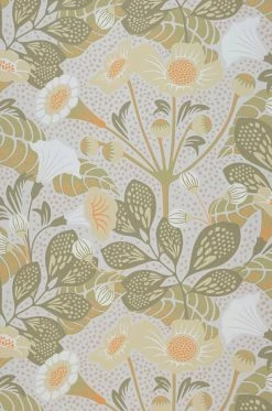 Tapete Ancasi Olivgelb