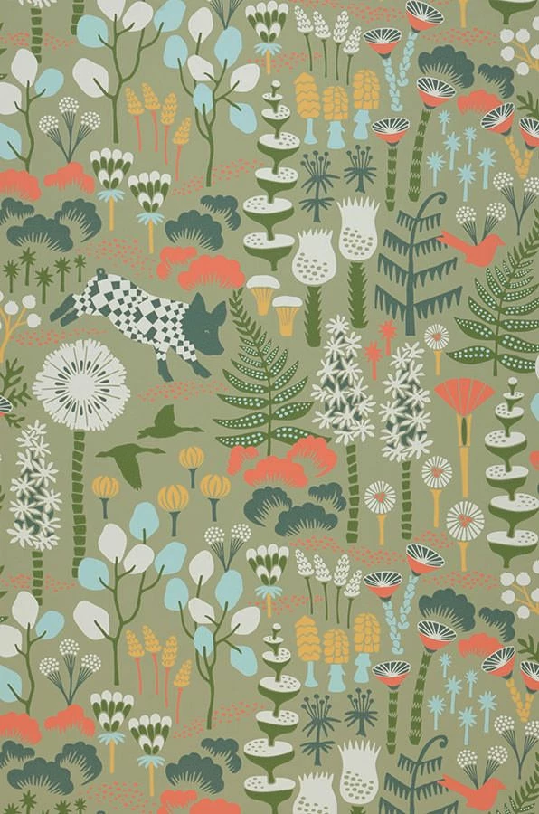 Tapete Eurissa Blassgrün 3 Tapete Eurissa Blassgrün