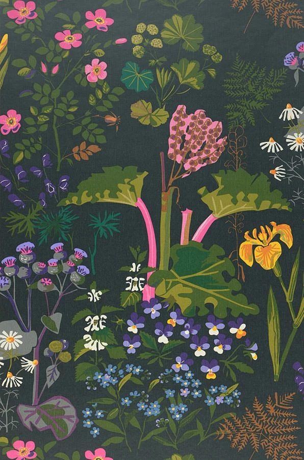 Tapete Singa Schwarzgrau 4 Tapete Singa Schwarzgrau – Bild 2