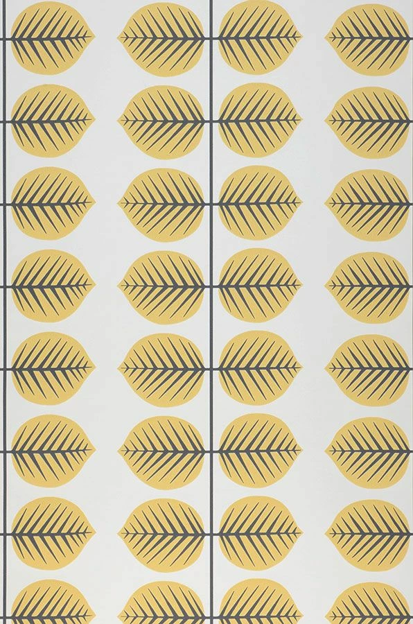 Tapete Panella Hellgelb 4 Tapete Panella Hellgelb – Bild 2