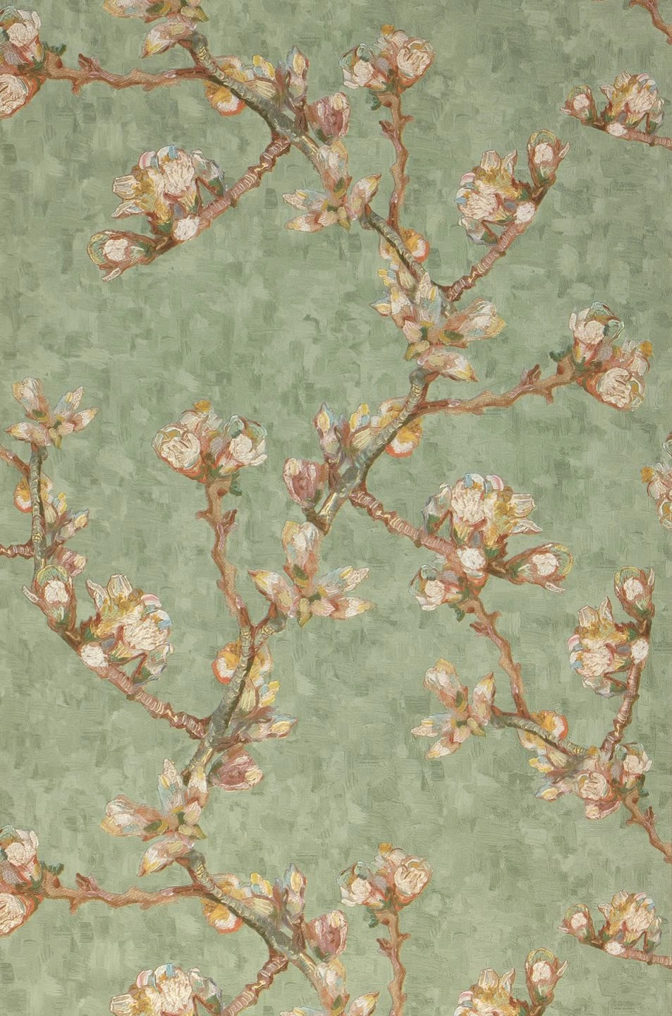 Tapete VanGogh Bloomy Blassgrün 3 Tapete VanGogh Bloomy Blassgrün
