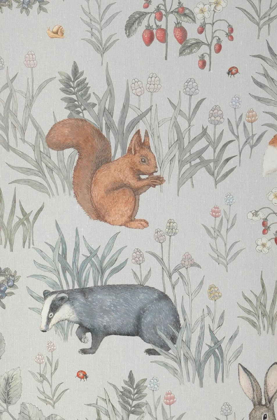 Wandbild Baga Hellgrau 4 Wandbild Baga Hellgrau – Bild 2