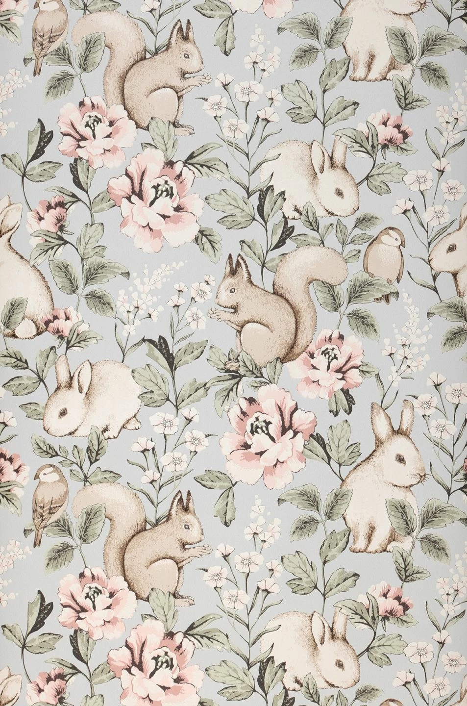 Tapete Twiggy Hellgrau 4 Tapete Twiggy Hellgrau – Bild 2