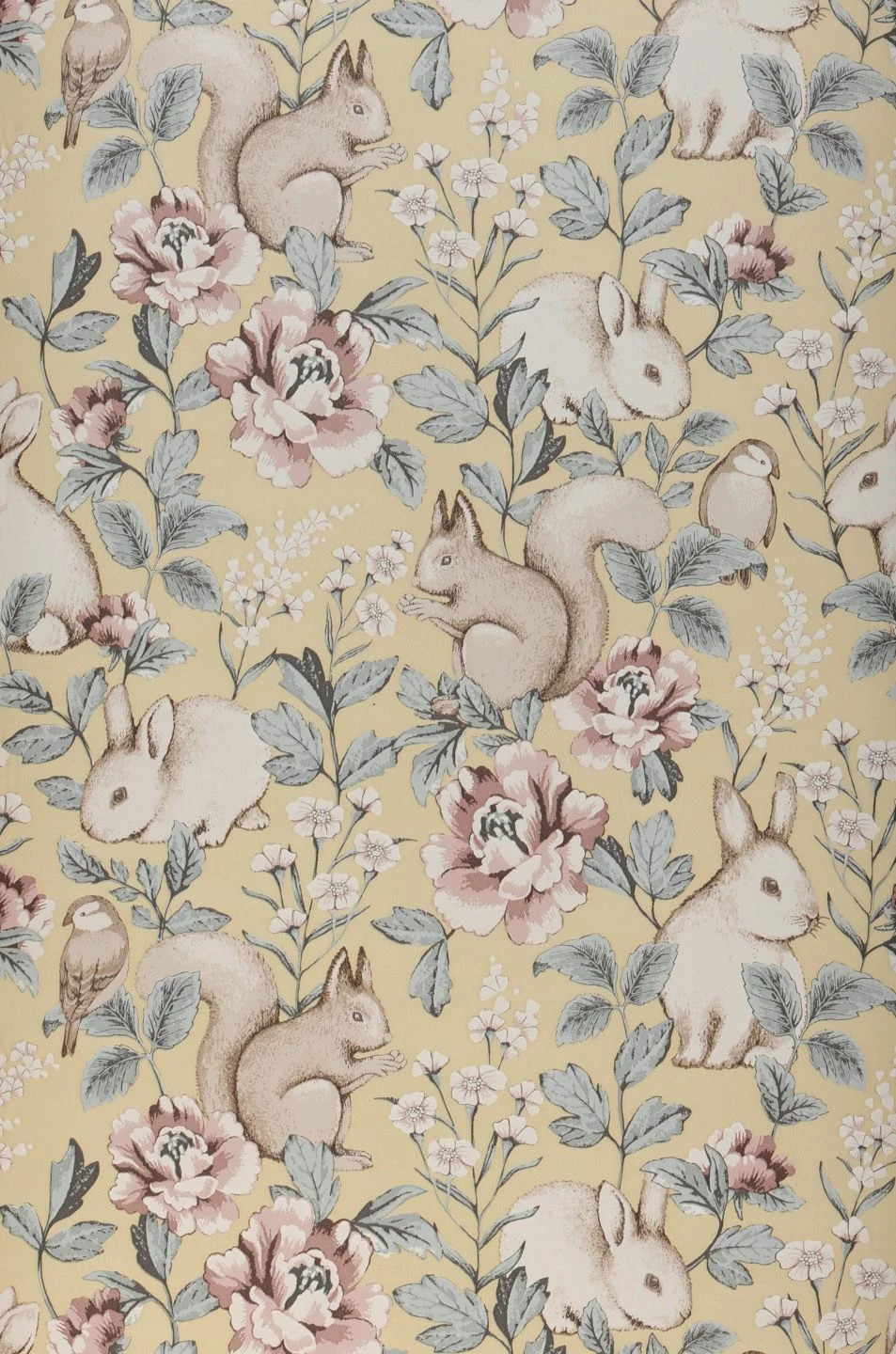 Tapete Twiggy Hellelfenbein 3 Tapete Twiggy Hellelfenbein