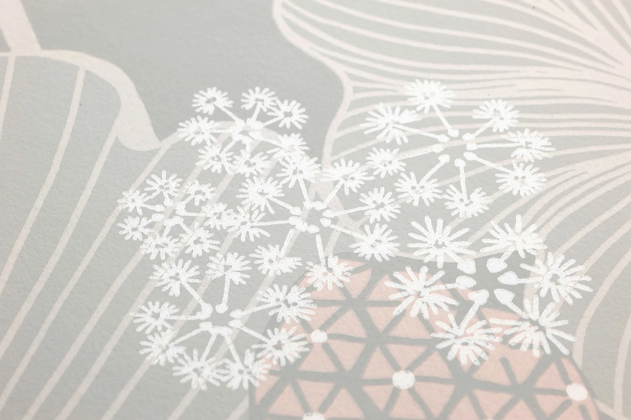 Tapete Kagome Hellgrau 5 Tapete Kagome Hellgrau – Bild 3