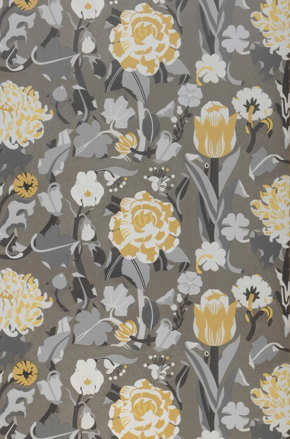 Tapete Eleonore Sandgelb 4 Tapete Eleonore Sandgelb – Bild 2