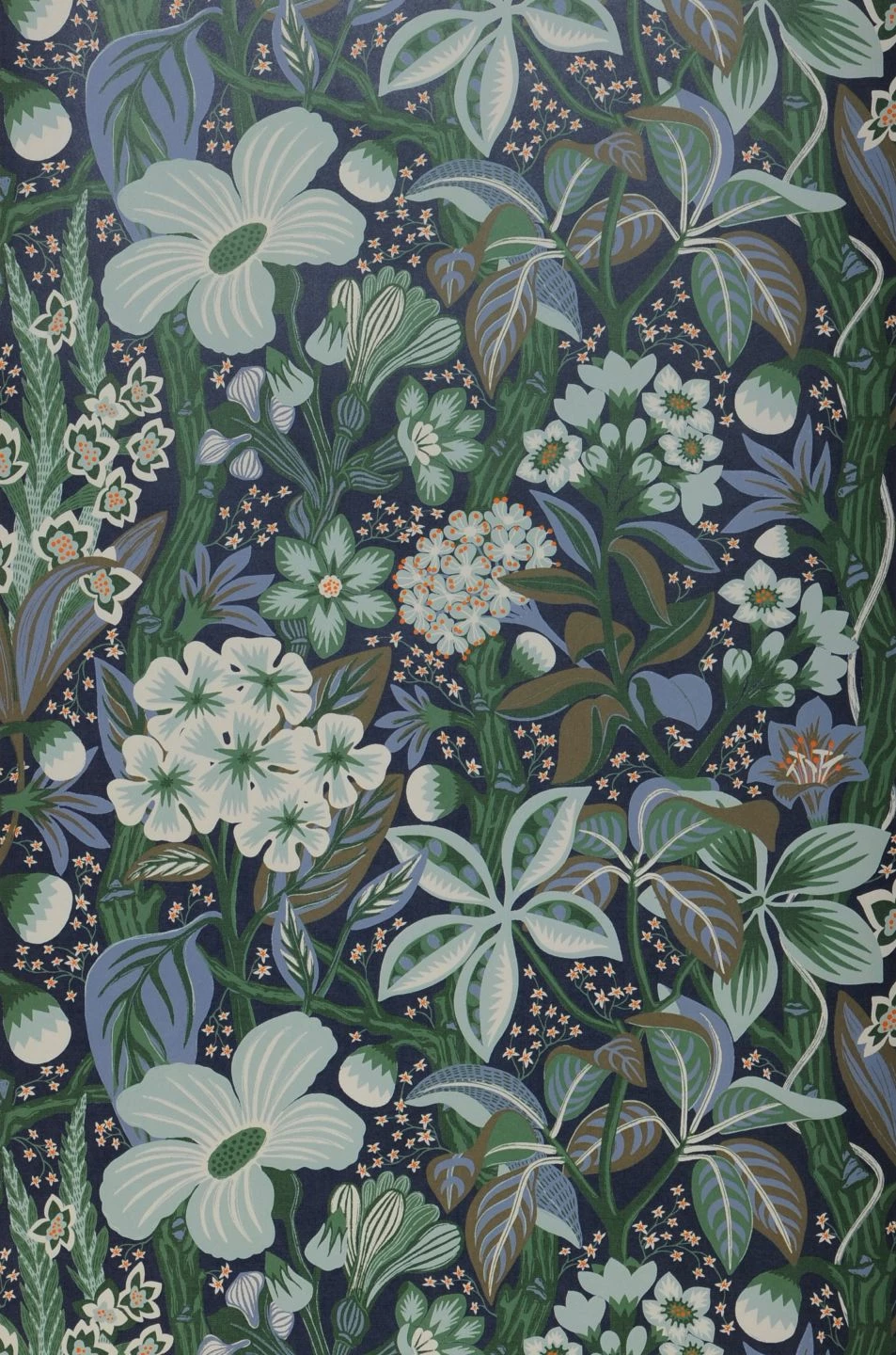 Tapete Fanfara Dunkelblau 3 Tapete Fanfara Dunkelblau