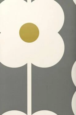 Tapete Janus Gelbgrün