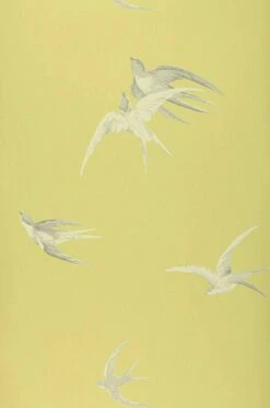 Tapete Izanami Hellgelbgrün