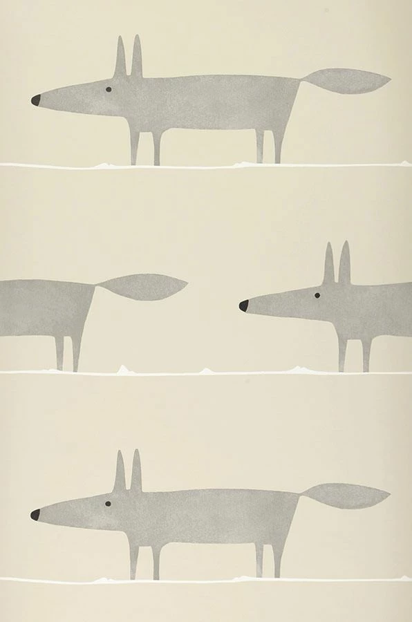 Tapete What Does The Fox Say Grau 4 Tapete What Does The Fox Say Grau – Bild 2