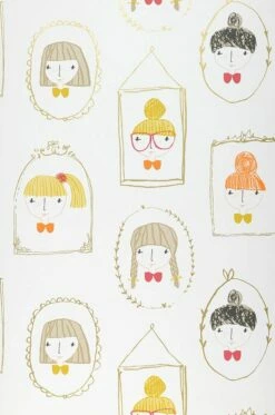 Tapete Girl Friends Honiggelb -Geschaft Tapeten 461831 A Girl Friends 2880x1440