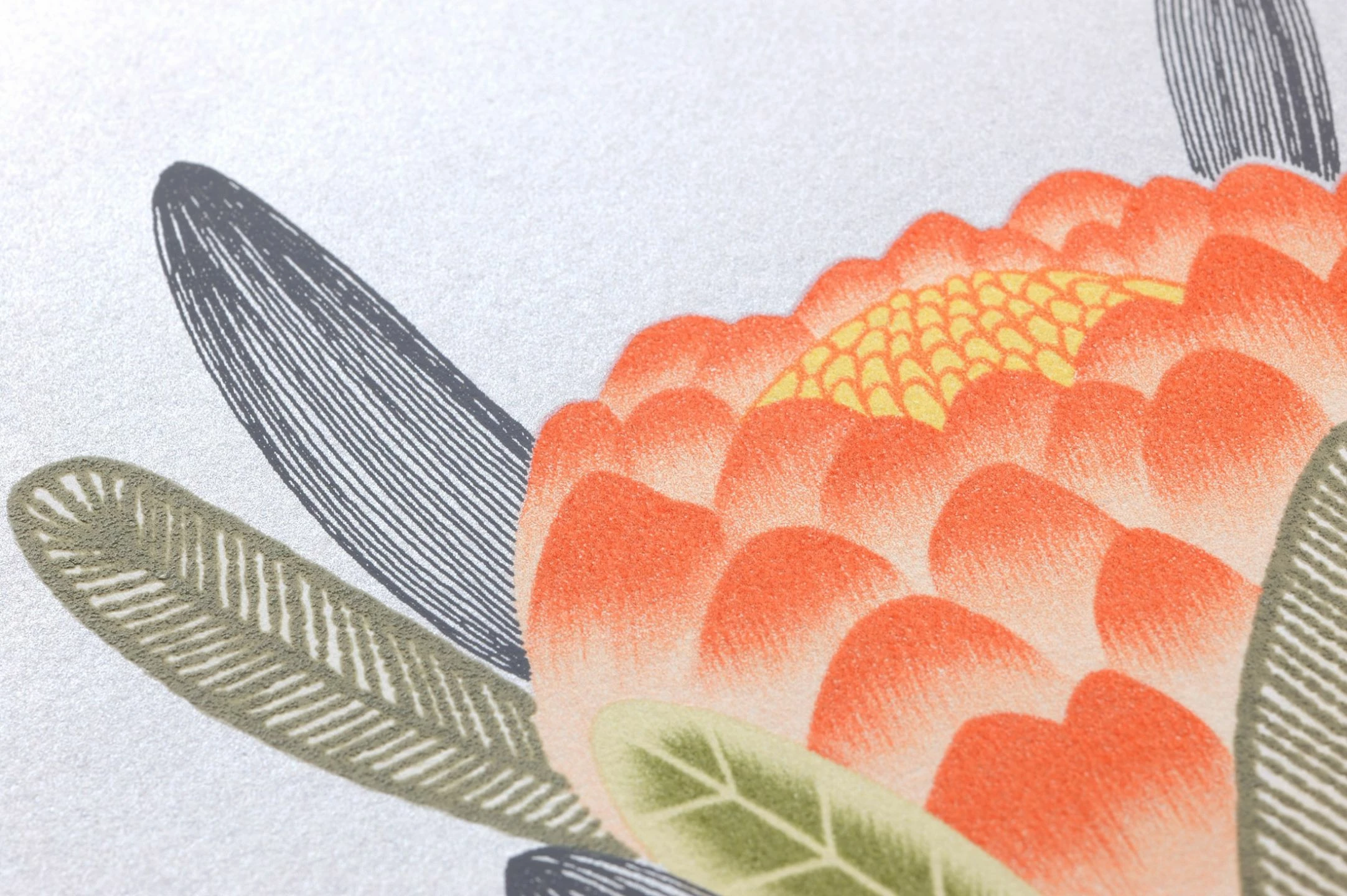 Tapete Beda Rotorange 5 Tapete Beda Rotorange – Bild 3