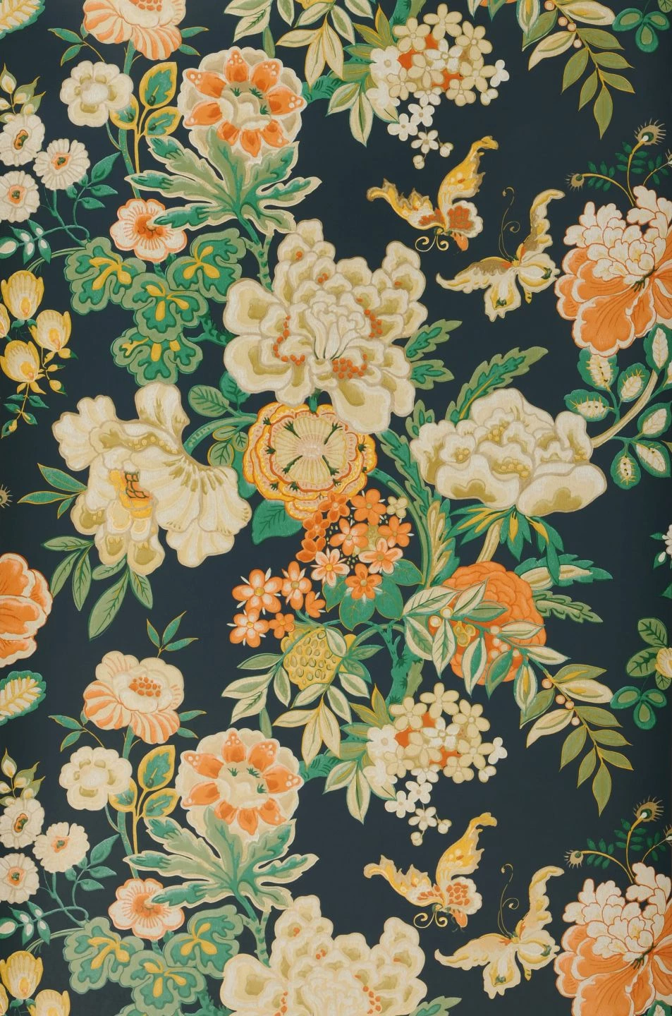 Tapete Amanda Schwarzblau 4 Tapete Amanda Schwarzblau – Bild 2