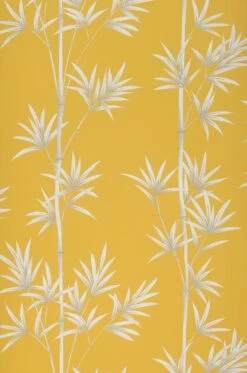 Tapete Marakanda Zitronengelb