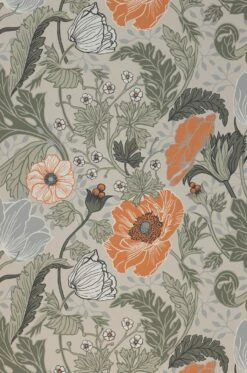 Tapete Soria Hellmoosgrau -Geschaft Tapeten 485003 Soria 2880x1440