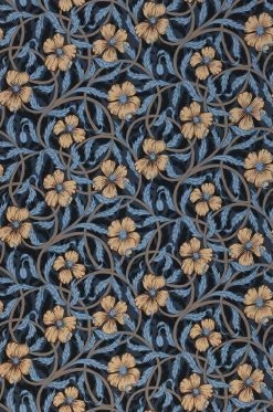 Tapete Esmeralda Graublau