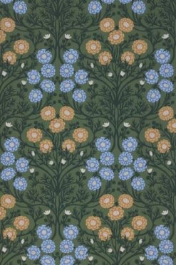 Tapete Pelage Olivgrün