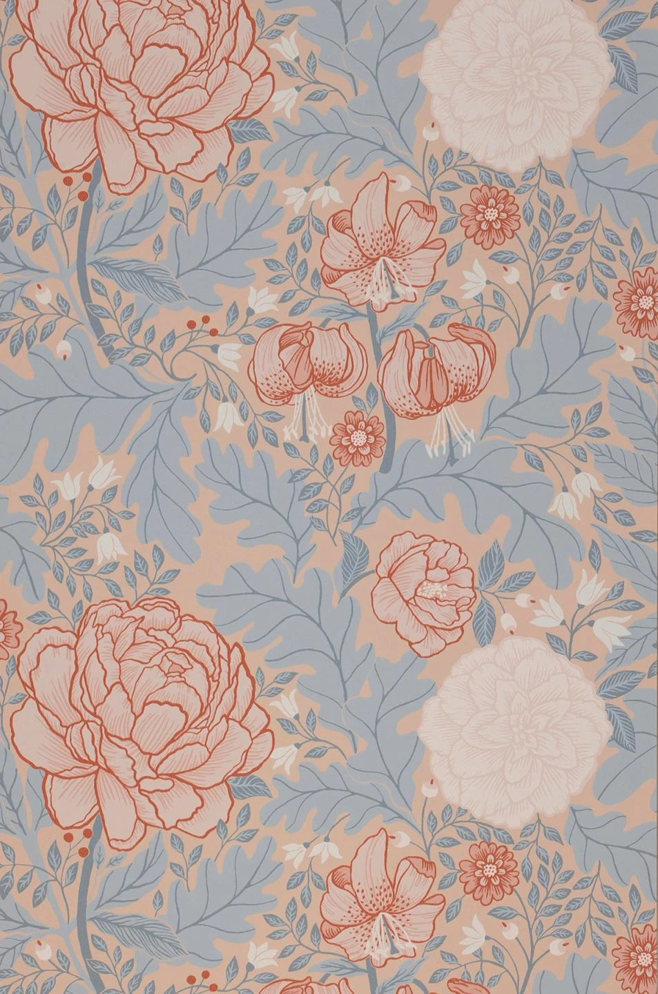 Tapete Tribeca Hellbeigerot 3 Tapete Tribeca Hellbeigerot