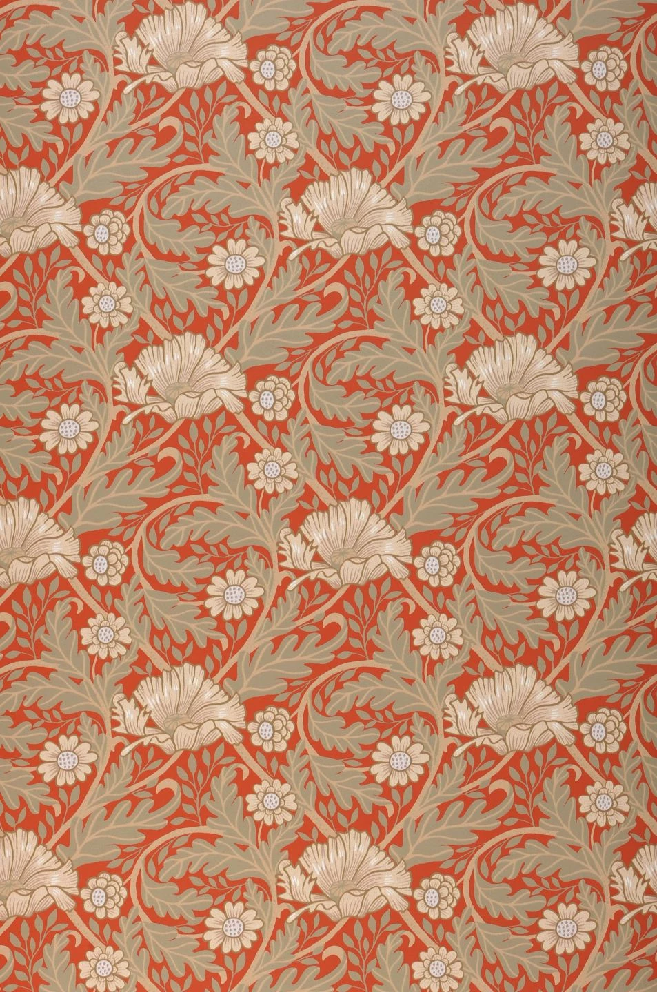 Tapete Hilde Rot 4 Tapete Hilde Rot – Bild 2