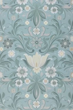 Tapete Sanna Pastelltürkis 8 Tapete Sanna Pastelltürkis -Geschaft Tapeten 485242 A Sanna 2880x1440