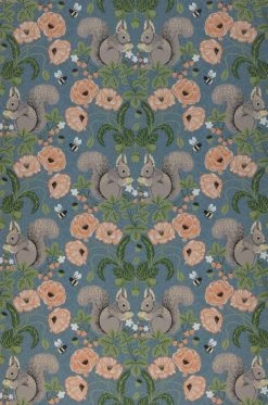 Tapete Pihla Pastellblau