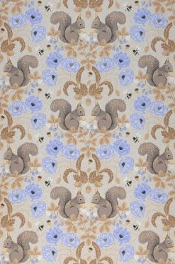 Tapete Pihla Grauweiss