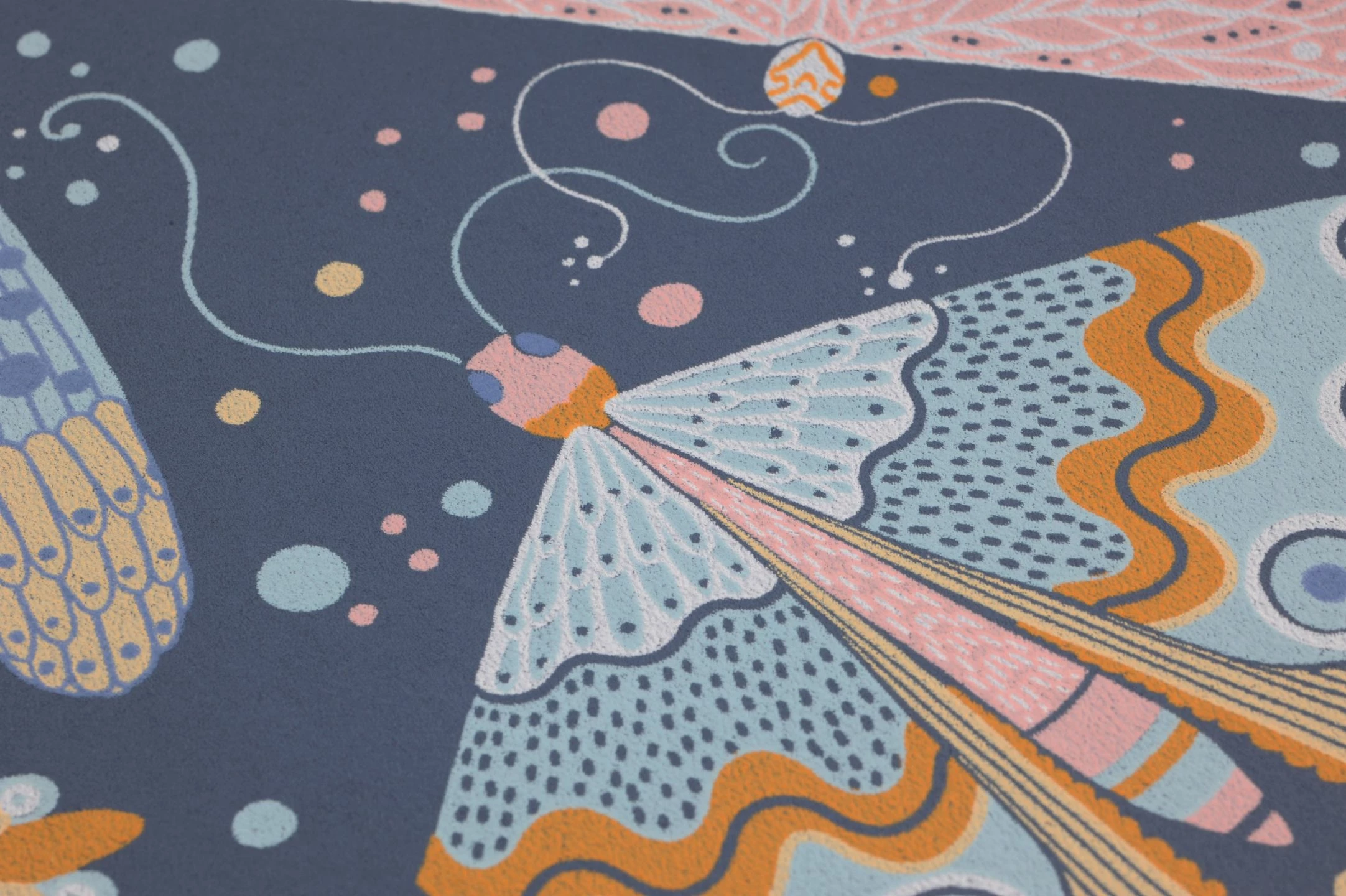 Tapete Ingrid Graublau 5 Tapete Ingrid Graublau – Bild 3